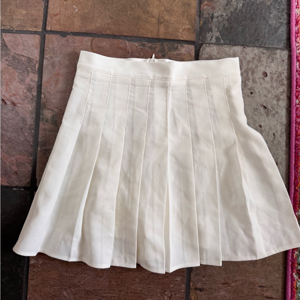 White skort